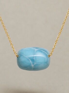 High quality Larimar floating pendent (selling floating pendent only)